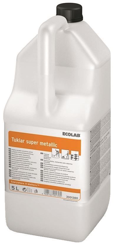 Emulsion brillance Tuklar Super Metallic - ECOLAB - Bidon de 5l