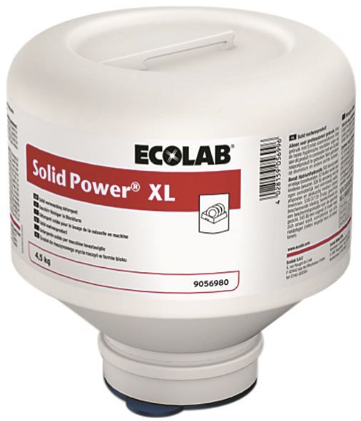 Détergent solide lave vaisselle Solid Power XL - ECOLAB - Carton de 4x4,5kg