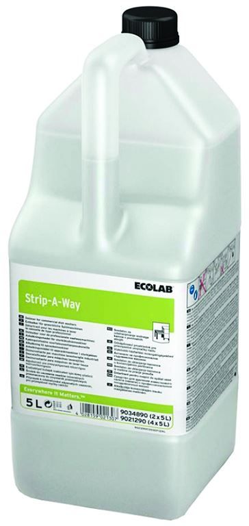 Détartrant liquide puissant Strip A Way - ECOLAB - Bidon de 5l