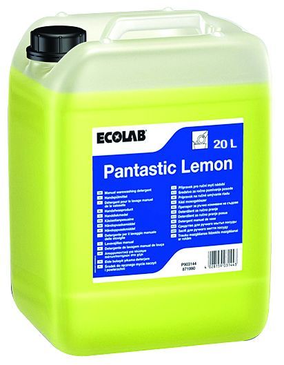 Détergent liquide plonge manuelle Pantastic Lemon - ECOLAB - Bidon de 20kg