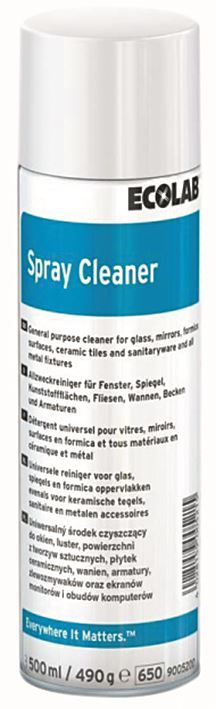 Détergent multi-usages Spray Cleaner - ECOLAB - Aérosol de 500ml