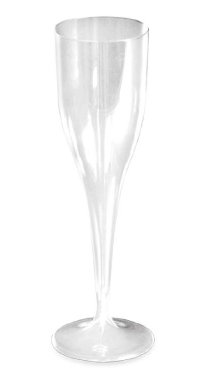 Flûte à champagne PS transparent 12cl (jauge à 10cl) - Carton de 230