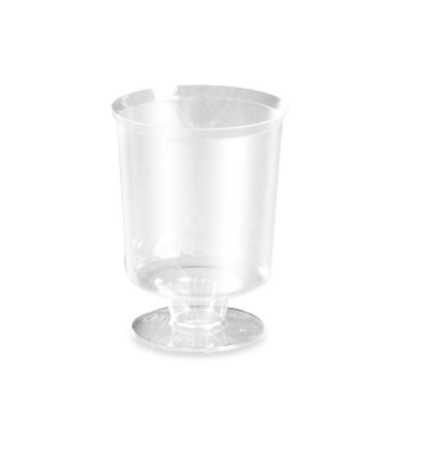 Verre à pied PS cristal 17cl - Carton de 250