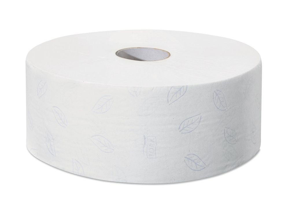 Rouleau papier toilette 2 plis blanc 1800 formats Maxi Jumbo T1 - TORK - Carton de 6