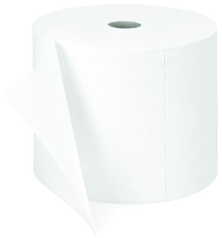 Torchon non tissé Multipurpose Super blanc 40x32cm 500 formats - CHICOPEE - Rouleau de 500 formats