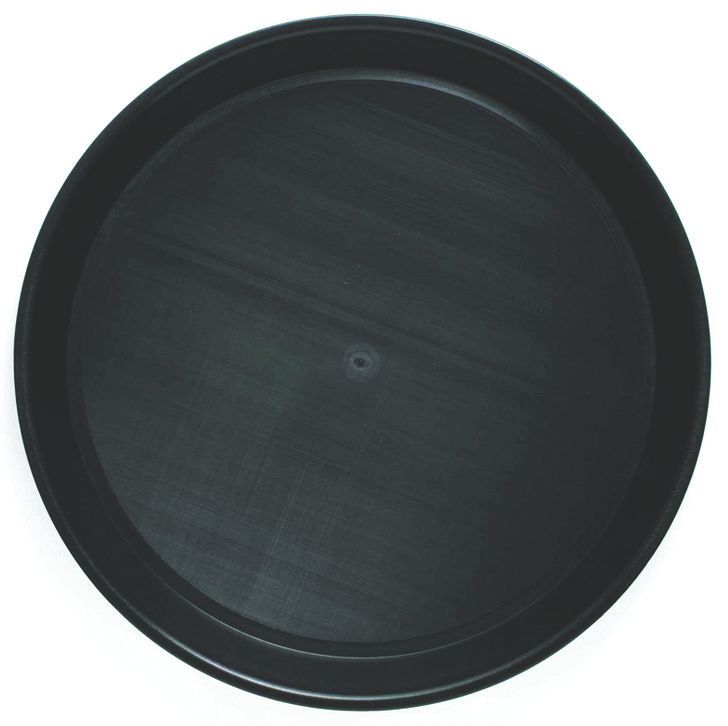 Plateau polypropylène Limo 41cm noir - ZODIAC - A l'unité