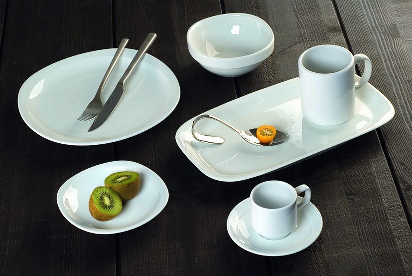 Sous tasse à thé porcelaine Oslo 13,7cm - SARREGUEMINES VAISSELLE - Carton de 12