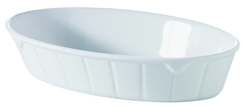 Ravier ovale porcelaine Sfood 19,5x12cm - Carton de 4