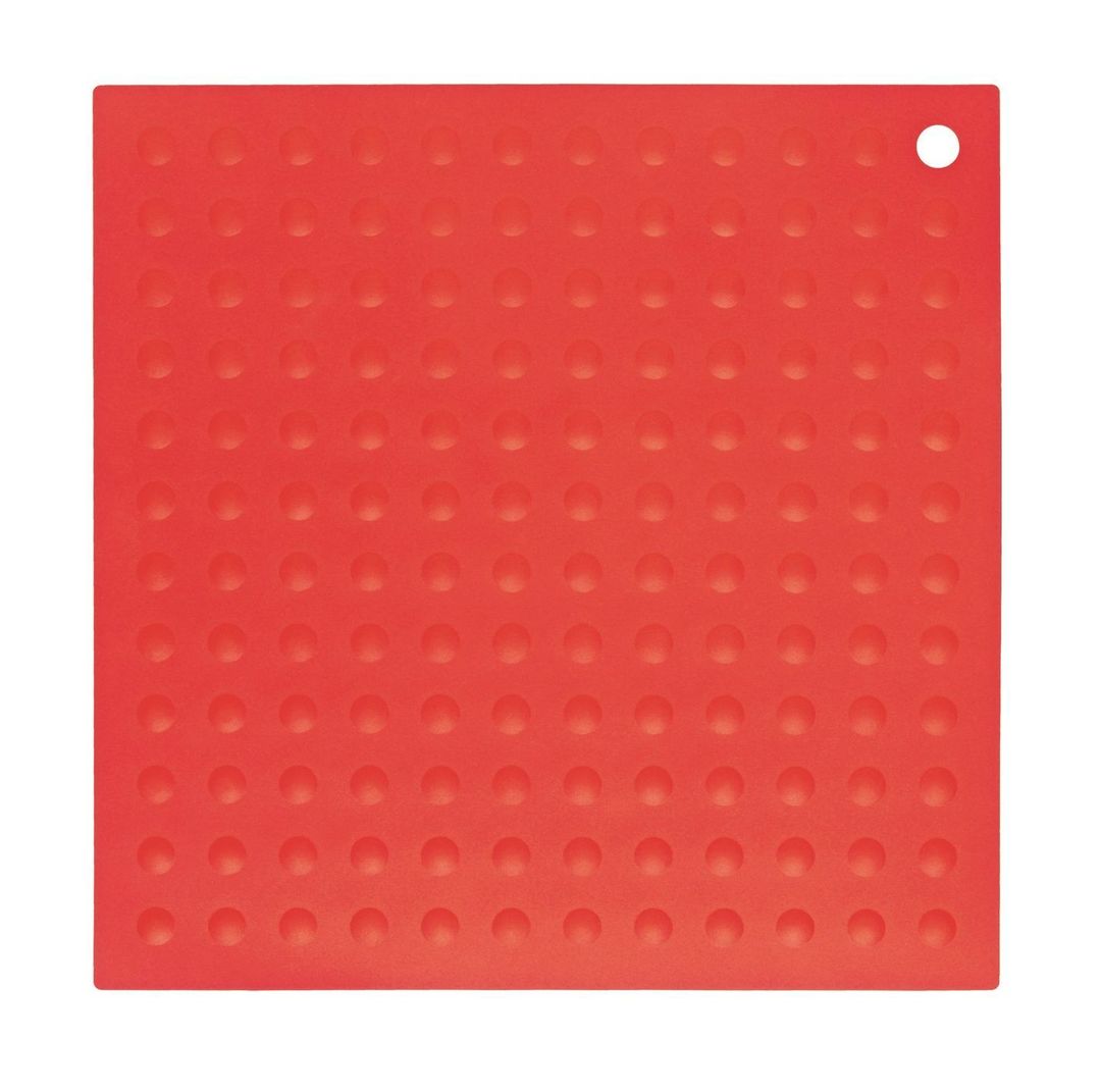 Manique silicone rouge 30x30cm max 260°c - A l'unité