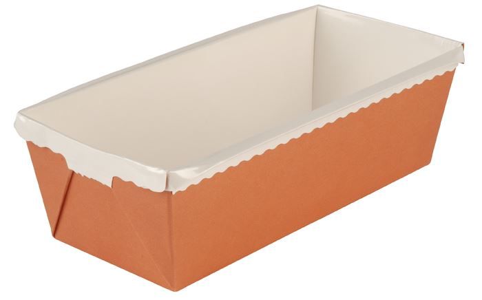 Moule cuisson carton Optima 20x8,2x7cm - NORDIA - Paquet de 40