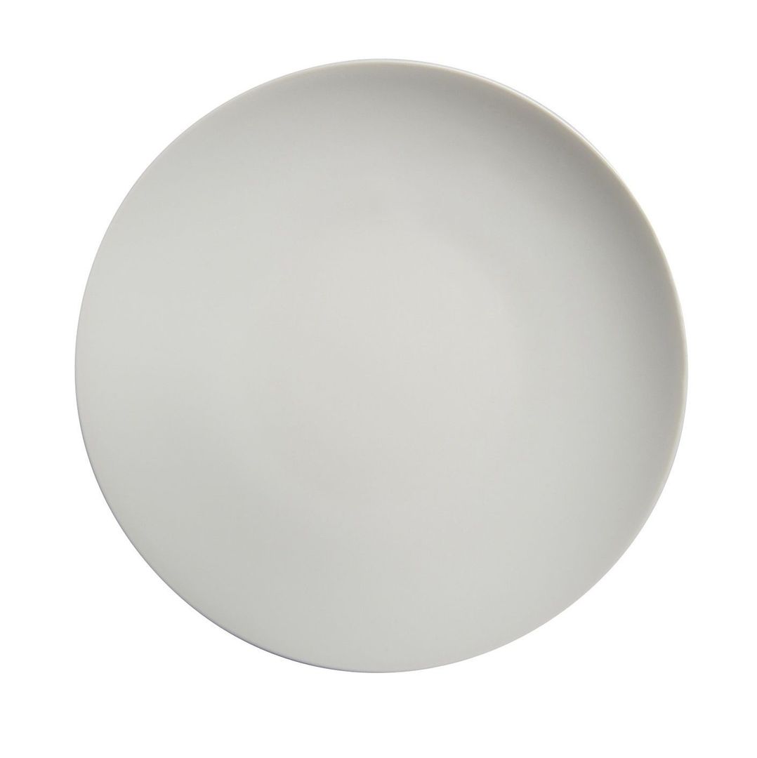 Assiette plate porcelaine Modulo 20cm - DEGRENNE - Carton de 6