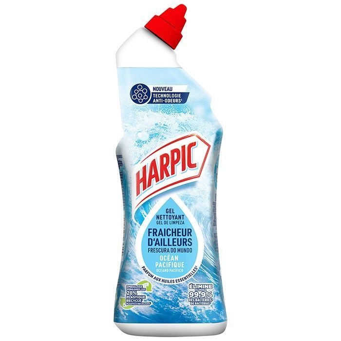 Gel WC force océane - HARPIC - Flacon de 750ml