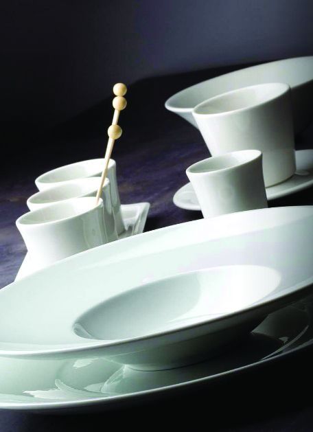Assiette plate porcelaine Galice 20,7cm - SARREGUEMINES VAISSELLE - Carton de 12