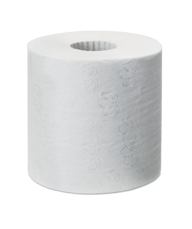Rouleau papier toilette 2 plis blanc 400 formats T4 - TORK - Carton de 24