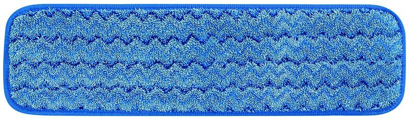 Frange microfibre bleue 40cm - RUBBERMAID - A l'unité