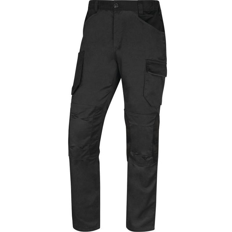 Pantalon de travail polycoton 7 poches M2PA3 gris / noir - DELTA PLUS - A l'unité