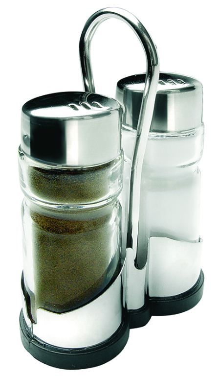 Ménagère 2 pièces sel / poivre - A l'unité