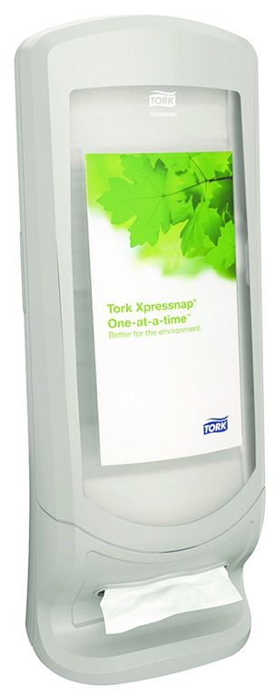 Distributeur gris de serviettes décalées 900 serviettes N4 - TORK - A l'unité