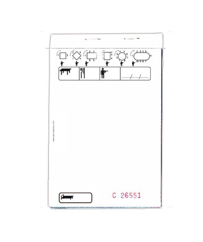 Bloc commande 10x15cm triplicata - GDP - Carton de 100