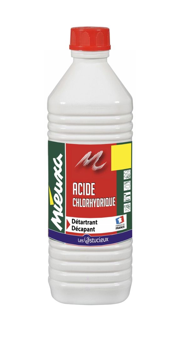 Acide chlorydrique - MIEUXA - Flacon de 1l