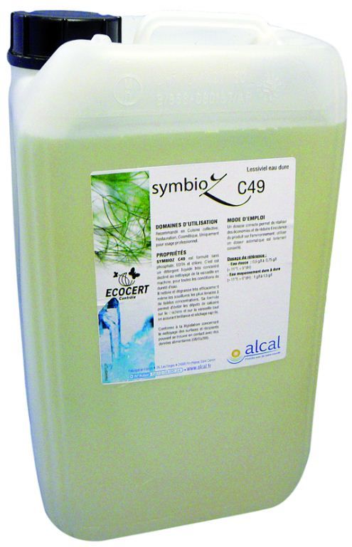 Détergent liquide lave vaisselle Symbioz C49 - CHRISTEYNS FOOD - Bidon de 10,5l