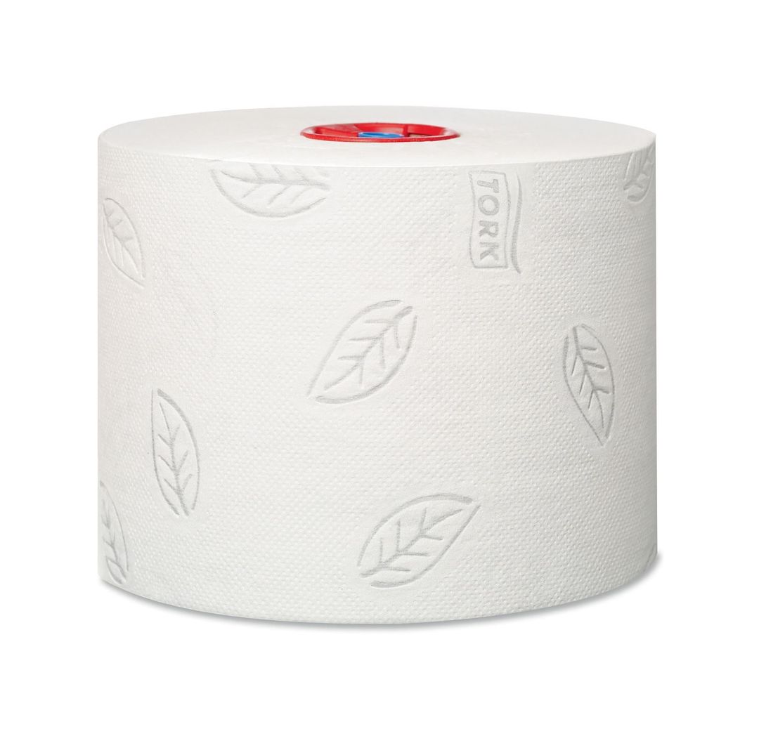Rouleau papier toilette 2 plis blanc gaufré 100m Advanced T6 - TORK - Carton de 27