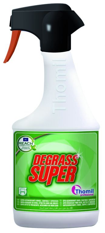 Dégraissant fours, hottes et surfaces Degrass Super - THOMIL - Flacon de 750ml