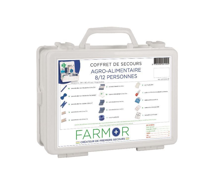 Coffret de secours Agro Alimentaire - FARMOR - A l'unité