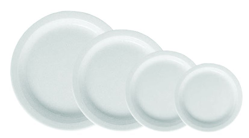 Assiette plate porcelaine Uniset 16cm - HARMONIE - Carton de 10