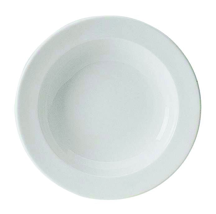 Assiette creuse porcelaine Uniset 22cm - HARMONIE - Carton de 10