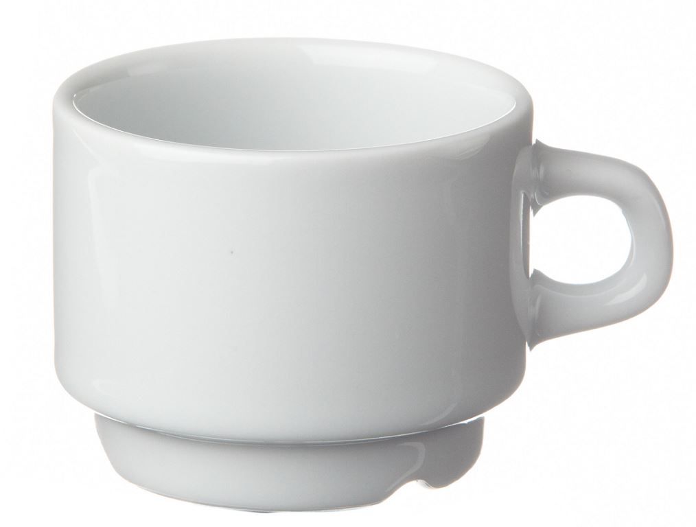 Tasse à thé porcelaine Uniset 16cl - HARMONIE - Carton de 10