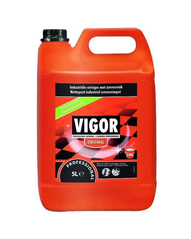 Détergent concentré ammoniaqué Vigor - DIVERSEY - Bidon de 5l