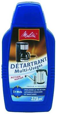 Produit détartrant Melitta : Liquide Multi-Usages - 375 ml