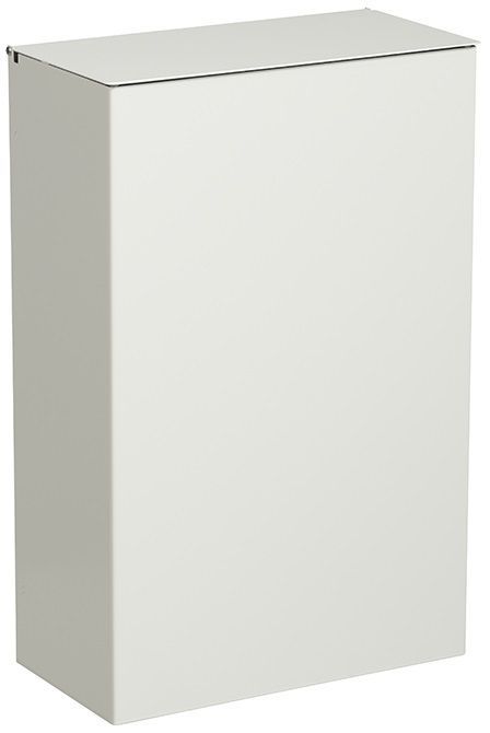 Poubelle murale métal blanc 10l - ROSSIGNOL - A l'unité