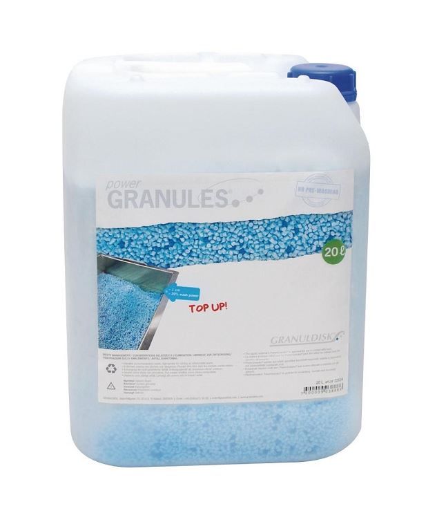 Granules pour lave batterie - GRANULDISK - Bidon de 20l