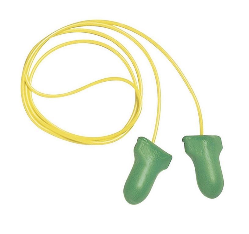 Bouchon d'oreilles avec cordelette anallergique - HONEYWELL - Boite de 100 paires