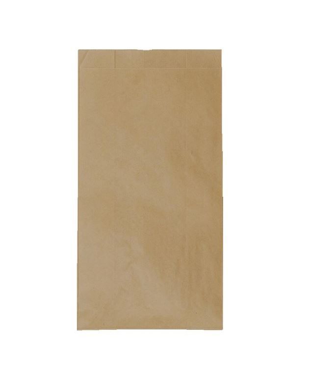 Sac croissant papier kraft brun 14x7x27cm - Paquet de 1000