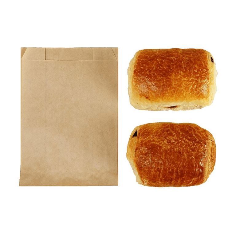 Sac croissant papier kraft brun 14x7x21cm - Paquet de 1000