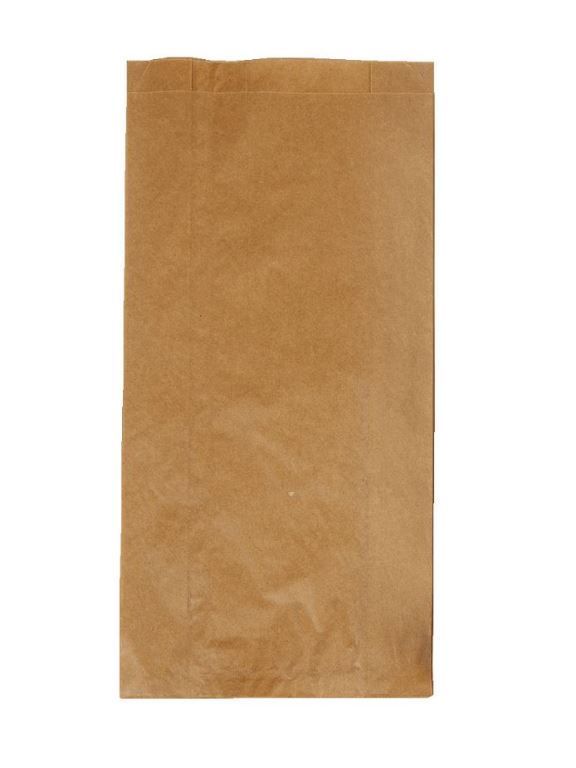 Sac croissant papier kraft brun 17x7x35cm - Paquet de 1000