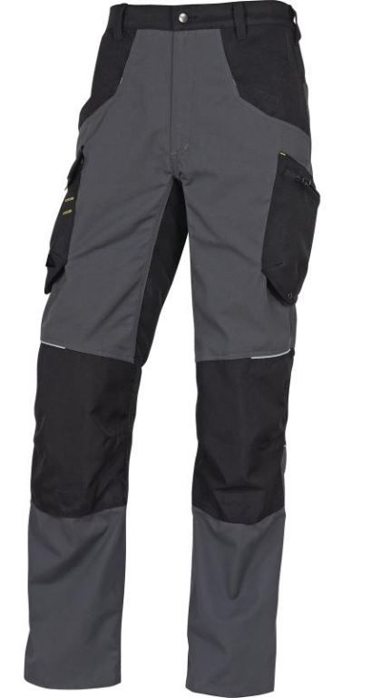 Pantalon travail polycoton 7 poches Mach 5 gris/noir - DELTA PLUS - A l'unité