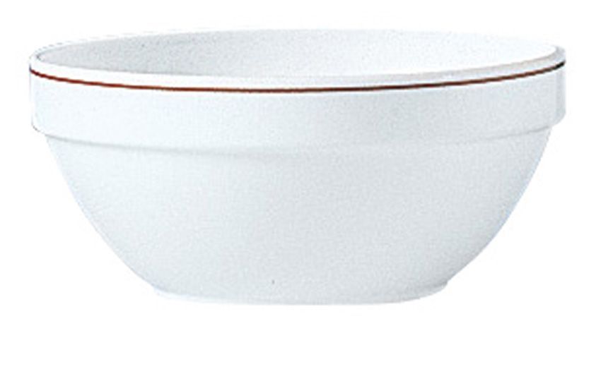 Saladier empilable verre trempé Restaurant bordeaux 12cm - ARCOROC - Carton de 36