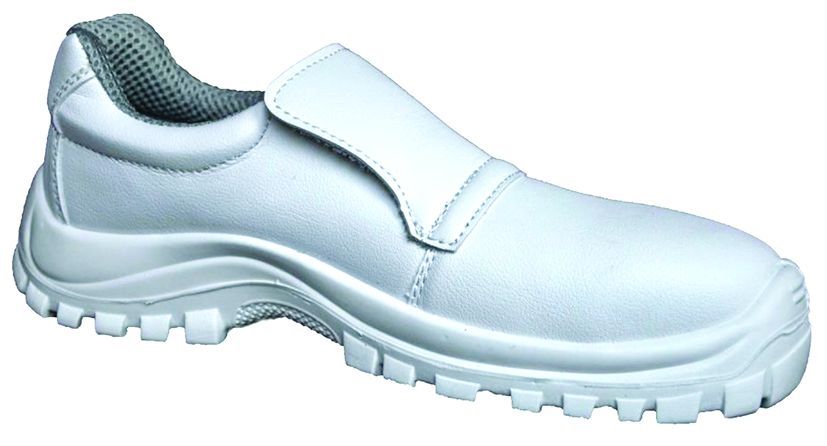 Chaussure de sécurité microfibre blanc Sterne S2 SRC T.35/48 - REBORN SAFETY - Paire