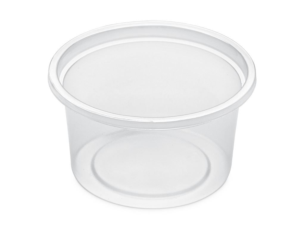 Pot à sauce PP transparent Delipack 80cc - ALPHA FORM - Paquet de 100