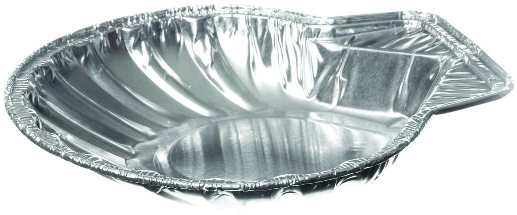 Coquille Saint-Jacques aluminium 12,6x12,3cm - Paquet de 100