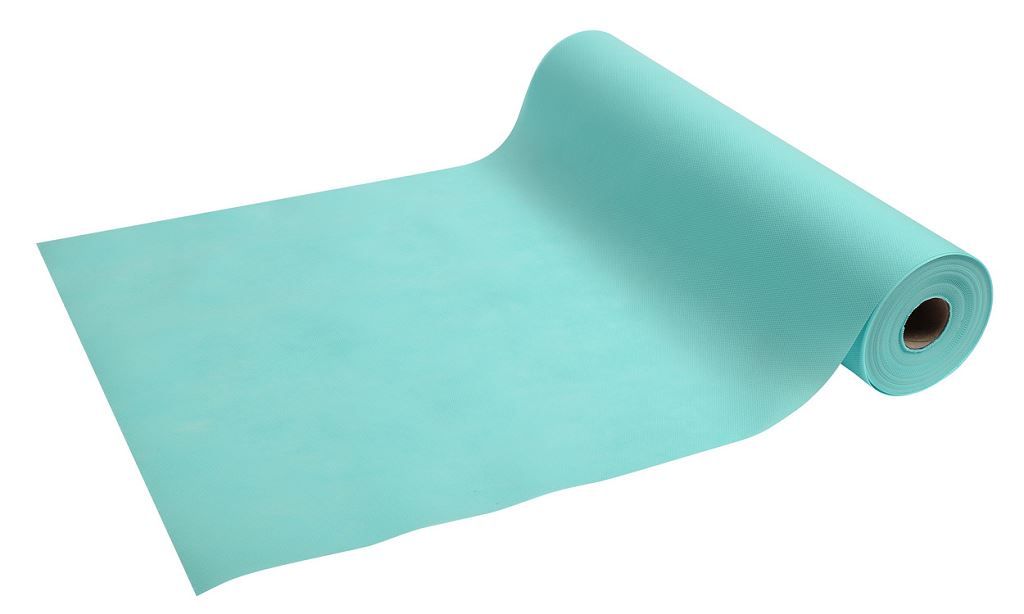 Tête à tête non tissé Spunbond 40cm turquoise - COGIR - Carton de 4x24m