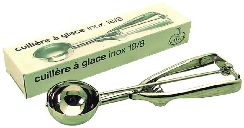 Cuillère à glace inox 24 parts/litre - MATFER - A l'unité