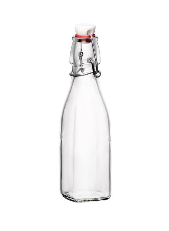 Bouteille Swing avec bouchon clipsable 12,5cl - BORMIOLI ROCCO - Carton de 20