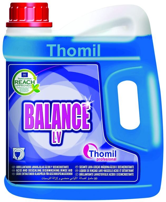 Liquide de rinçage vaisselle Balance LV - THOMIL - Bidon de 4l