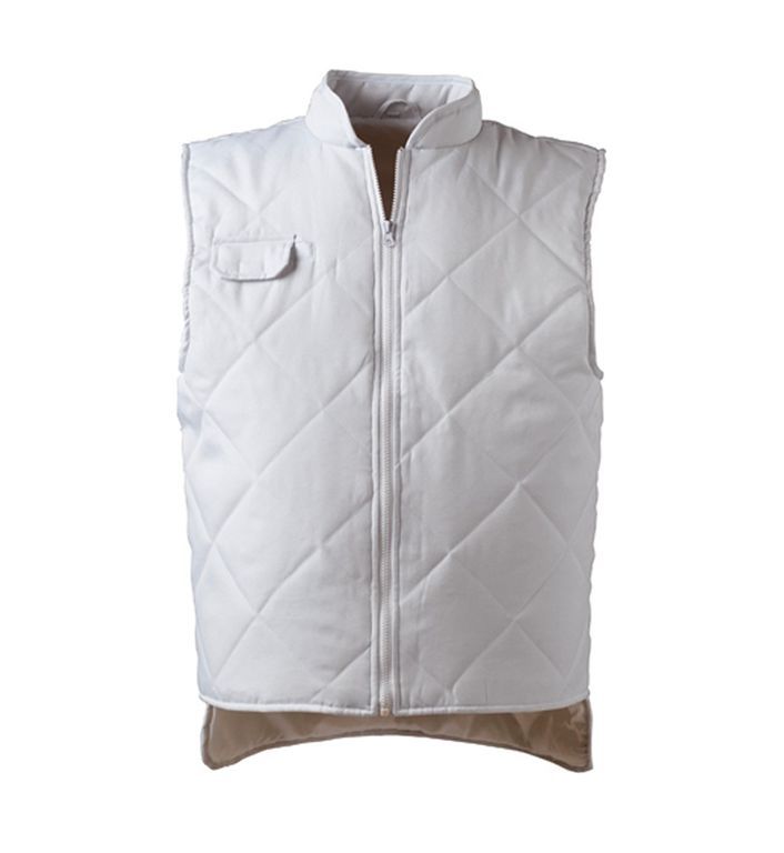 Gilet de froid polycoton blanc Albatros - COVERGUARD - A l'unité