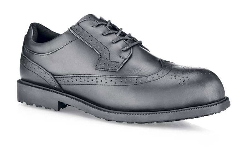 Chaussure de sécurité cuir noir Executive Wing Tip EN 20345 T.38/47 - SHOES FOR CREWS - Paire